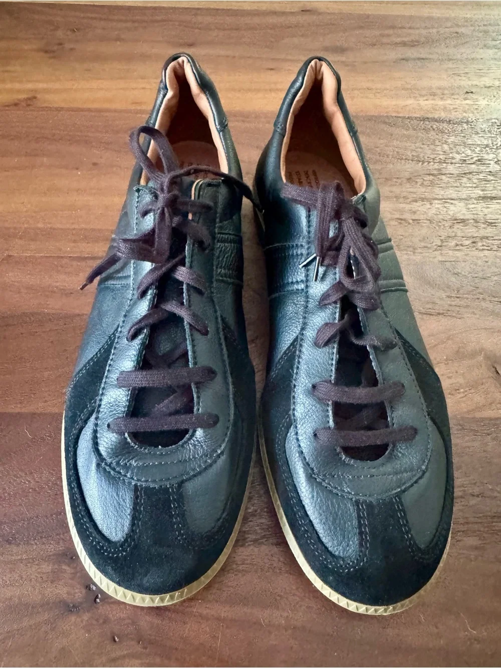 Reproduction of Found 1700l German Army Military Trainers EU 44 Black/Gum Unworn